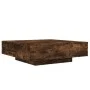Couchtisch Holzwerkstoff Eiche geräuchert 100x100x31 cm von , Couchtisch - Ref: Foro24-836599, Preis: 103,72 €, Rabatt: %