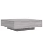 Engineered wood Sonoma gray coffee table 100x100x31 cm by , Coffee table - Ref: Foro24-836600, Price: 93,74 €, Discount: %