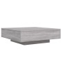 Sonoma Couchtisch aus grauem Holzwerkstoff 100x100x31 cm von , Couchtisch - Ref: Foro24-836600, Preis: 93,25 €, Rabatt: %