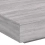 Engineered wood Sonoma gray coffee table 100x100x31 cm by , Coffee table - Ref: Foro24-836600, Price: 93,74 €, Discount: %