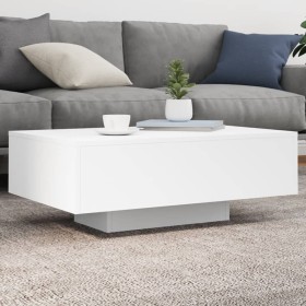 LED white coffee table 85x55x31 cm by , Coffee table - Ref: Foro24-836609, Price: 76,05 €, Discount: %