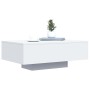 LED white coffee table 85x55x31 cm by , Coffee table - Ref: Foro24-836609, Price: 74,79 €, Discount: %