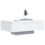 LED white coffee table 85x55x31 cm by , Coffee table - Ref: Foro24-836609, Price: 73,33 €, Discount: %