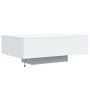LED white coffee table 85x55x31 cm by , Coffee table - Ref: Foro24-836609, Price: 74,79 €, Discount: %
