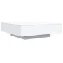 Couchtisch mit weißen LED-Leuchten 100x100x31 cm von , Couchtisch - Ref: Foro24-836602, Preis: 97,27 €, Rabatt: %