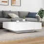 Couchtisch mit weißen LED-Leuchten 100x100x31 cm von , Couchtisch - Ref: Foro24-836602, Preis: 97,27 €, Rabatt: %