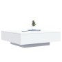 Couchtisch mit weißen LED-Leuchten 100x100x31 cm von , Couchtisch - Ref: Foro24-836602, Preis: 100,81 €, Rabatt: %