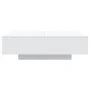 Couchtisch mit weißen LED-Leuchten 100x100x31 cm von , Couchtisch - Ref: Foro24-836602, Preis: 97,27 €, Rabatt: %