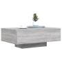 Gray Sonoma LED coffee table 85x55x31 cm by , Coffee table - Ref: Foro24-836614, Price: 78,69 €, Discount: %