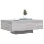 Gray Sonoma LED coffee table 85x55x31 cm by , Coffee table - Ref: Foro24-836614, Price: 76,23 €, Discount: %