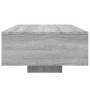 Gray Sonoma LED coffee table 85x55x31 cm by , Coffee table - Ref: Foro24-836614, Price: 78,69 €, Discount: %
