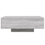 Gray Sonoma LED coffee table 85x55x31 cm by , Coffee table - Ref: Foro24-836614, Price: 78,69 €, Discount: %