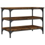 Schuhbank Holzwerkstoff Eiche geräuchert 70x38,5x49 cm von , Bänke für Hallen und Lager - Ref: Foro24-839040, Preis: 47,72 €,...