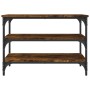 Schuhbank Holzwerkstoff Eiche geräuchert 70x38,5x49 cm von , Bänke für Hallen und Lager - Ref: Foro24-839040, Preis: 47,72 €,...