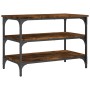 Schuhbank Holzwerkstoff Eiche geräuchert 70x38,5x49 cm von , Bänke für Hallen und Lager - Ref: Foro24-839040, Preis: 47,72 €,...