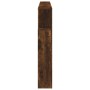 Cabecero LED madera ingeniería roble ahumado 200x18,5x103,5 cm de , Cabeceros y pies de cama - Ref: Foro24-837369, Precio: 10...