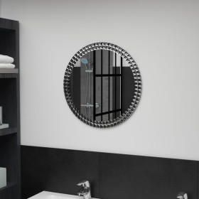 Espejo de pared de vidrio templado 50 cm de vidaXL, Espejos - Ref: Foro24-249448, Precio: 38,48 €, Descuento: %