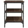 Holzwerkstoff Schuhbank braune Eiche 70x38,5x49 cm von , Bänke für Hallen und Lager - Ref: Foro24-839042, Preis: 48,55 €, Rab...