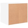 Nachttische mit LED-Leuchten 2 Einheiten weiß 50x40x45 cm von , Nachttische - Ref: Foro24-836764, Preis: 115,48 €, Rabatt: %