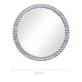 Espejo de pared de vidrio templado 50 cm de vidaXL, Espejos - Ref: Foro24-249448, Precio: 37,67 €, Descuento: %