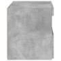 Bedside tables with LED lights 2 pcs concrete gray 50x40x45 cm by , Nightstands - Ref: Foro24-836770, Price: 78,48 €, Discoun...