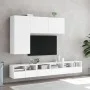 Wand-TV-Möbel 2 Stk. Ingenieurholz weiß 60x30x30 cm von , TV-Möbel - Ref: Foro24-836855, Preis: 66,17 €, Rabatt: %