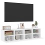 Wand-TV-Möbel 2 Stk. Ingenieurholz weiß 60x30x30 cm von , TV-Möbel - Ref: Foro24-836855, Preis: 67,07 €, Rabatt: %