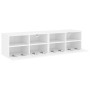 Wand-TV-Möbel 2 Stk. Ingenieurholz weiß 60x30x30 cm von , TV-Möbel - Ref: Foro24-836855, Preis: 67,07 €, Rabatt: %