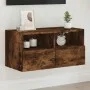 TV-Wandmöbel aus geräuchertem Eichenholz, 60x30x30 cm von , TV-Möbel - Ref: Foro24-836862, Preis: 42,69 €, Rabatt: %