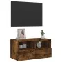 TV-Wandmöbel aus geräuchertem Eichenholz, 60x30x30 cm von , TV-Möbel - Ref: Foro24-836862, Preis: 42,69 €, Rabatt: %