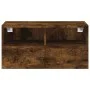 TV-Wandmöbel aus geräuchertem Eichenholz, 60x30x30 cm von , TV-Möbel - Ref: Foro24-836862, Preis: 42,69 €, Rabatt: %