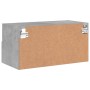 Mueble de pared TV madera ingeniería gris hormigón 60x30x30 cm de , Muebles TV - Ref: Foro24-836860, Precio: 40,49 €