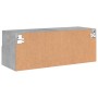 Mueble de pared TV madera ingeniería gris hormigón 80x30x30 cm de , Muebles TV - Ref: Foro24-836874, Precio: 43,73 €, Descuen...