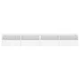 Wand-TV-Möbel 2 Stk. Ingenieurholz weiß 100x30x30 cm von , TV-Möbel - Ref: Foro24-836883, Preis: 101,91 €, Rabatt: %