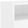 Wand-TV-Möbel 2 Stk. Ingenieurholz weiß 100x30x30 cm von , TV-Möbel - Ref: Foro24-836883, Preis: 105,57 €, Rabatt: %