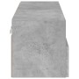 Mueble de pared TV madera ingeniería gris hormigón 100x30x30 cm de , Muebles TV - Ref: Foro24-836888, Precio: 54,07 €, Descue...