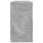 Sideboard with LED lights in concrete gray 142.5x37x67 cm by , Sideboards - Ref: Foro24-3209089, Price: 174,47 €, Discount: %