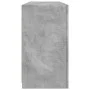 Sideboard with LED lights in concrete gray 142.5x37x67 cm by , Sideboards - Ref: Foro24-3209089, Price: 169,38 €, Discount: %
