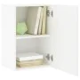 Engineered wood white wall TV stand 40.5x30x60 cm by , TV Furniture - Ref: Foro24-836910, Price: 39,85 €, Discount: %