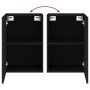 Mueble de TV de pared madera de ingeniería negro 40,5x30x60 cm de , Muebles TV - Ref: Foro24-836912, Precio: 44,27 €, Descuen...