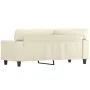 2-seater cream-colored synthetic leather sofa, 140 cm by , Sofas - Ref: Foro24-359418, Price: 229,73 €, Discount: %