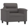 Kunstleder Sessel grau 60 cm von , Sofas - Ref: Foro24-359575, Preis: 160,83 €, Rabatt: %
