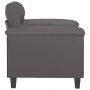 Sillón cuero sintético gris 60 cm de , Sofás - Ref: Foro24-359575, Precio: 158,47 €, Descuento: %