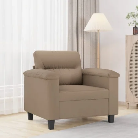 Synthetic leather armchair in cappuccino color, 60 cm. by , Sofas - Ref: Foro24-359577, Price: 158,50 €, Discount: %