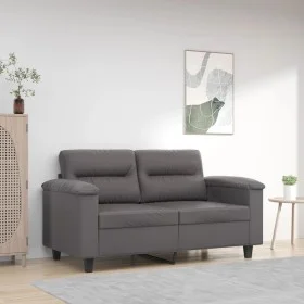 2-Sitzer-Sofa aus Kunstleder in Grau 120 cm von , Sofas - Ref: Foro24-359580, Preis: 219,58 €, Rabatt: %