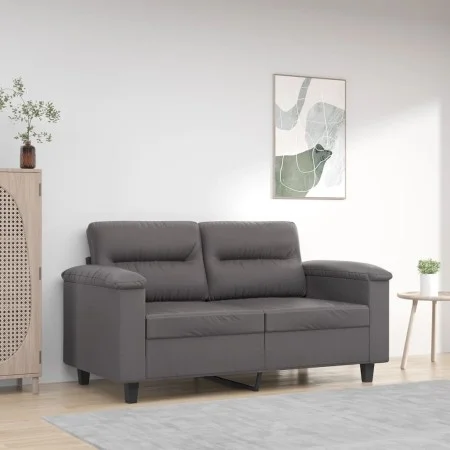 2-Sitzer-Sofa aus Kunstleder in Grau 120 cm von , Sofas - Ref: Foro24-359580, Preis: 219,58 €, Rabatt: %