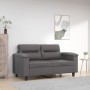 2-Sitzer-Sofa aus Kunstleder in Grau 120 cm von , Sofas - Ref: Foro24-359580, Preis: 222,91 €, Rabatt: %