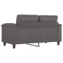 2-seater gray synthetic leather sofa, 120 cm by , Sofas - Ref: Foro24-359580, Price: 222,91 €, Discount: %