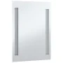 Espejo de pared de baño con LED 60x100 cm de vidaXL, Espejos - Ref: Foro24-144704, Precio: 79,82 €, Descuento: %