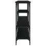 Konsolentisch aus schwarzem Holzwerkstoff 160x29x80 cm von , Seitentische - Ref: Foro24-839063, Preis: 90,74 €, Rabatt: %